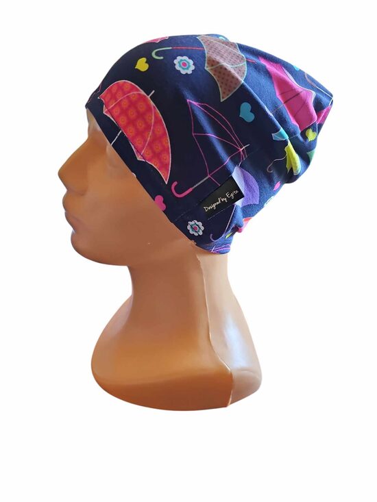 43-62cm, Lietussargi uz zila fona