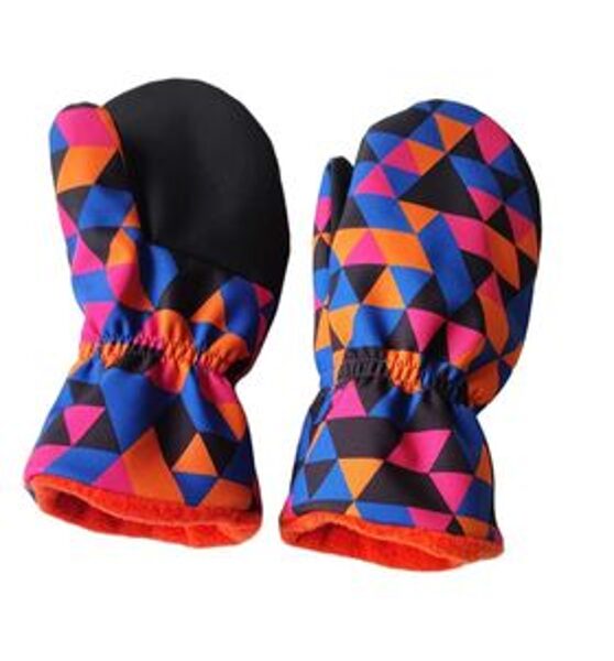 Oranži trijstūri 12cm ar melnu plaukstas daļu