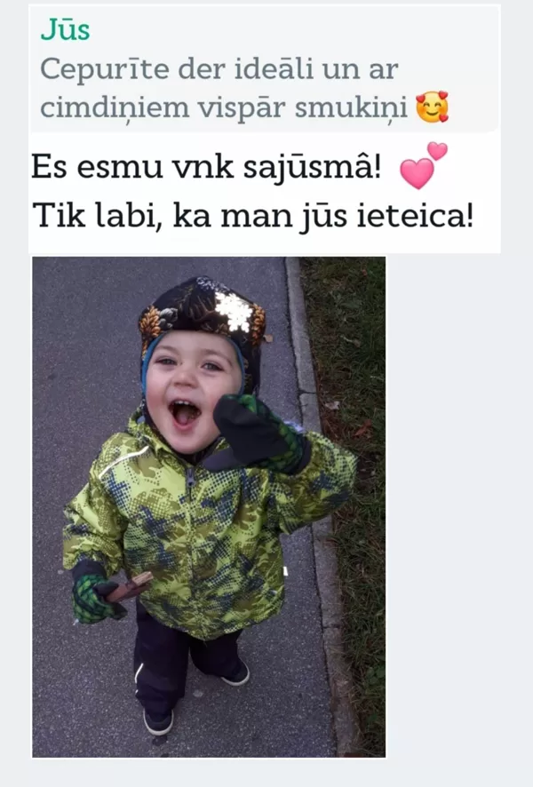 Ziemas ķivercepure un rudens softshell cimdi, klientu atsauksme :)